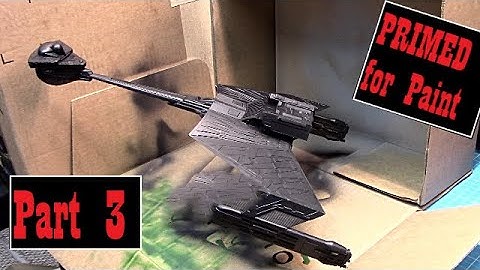 AMT Klingon Cruiser Deel 3 - Modelbouwset op schaal 1:537: Putty en Prime Time