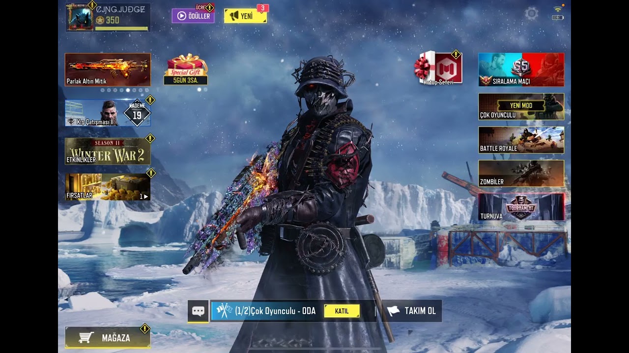 Cod Mobile oyunda kita/ülke degistirme daha verimli bir Server icin 