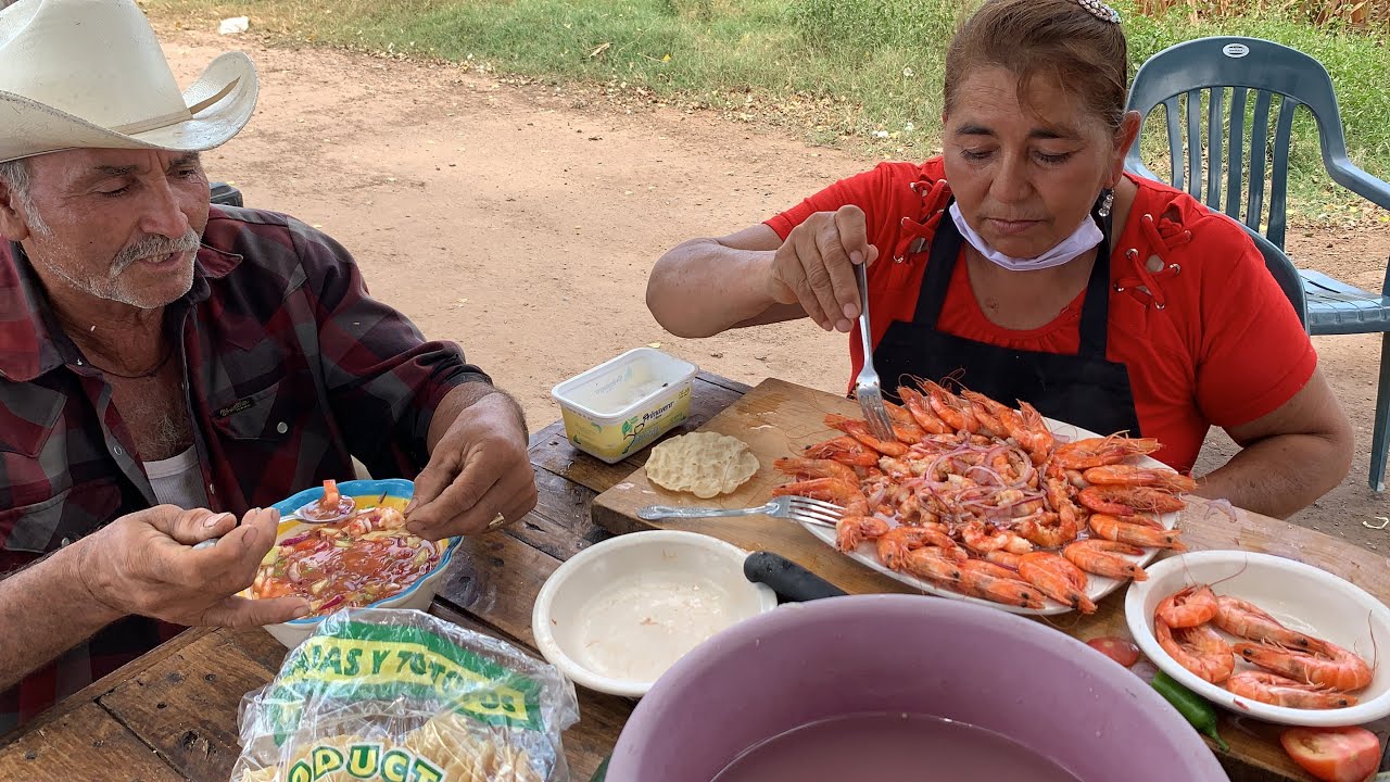 Como preparar un cóctel de camarón doña Ramona lo degusta