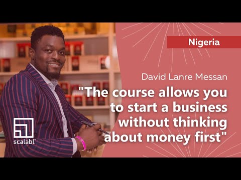 David Lanre Messan: The Course Allows You to Start a Business without Thinking about Money First
