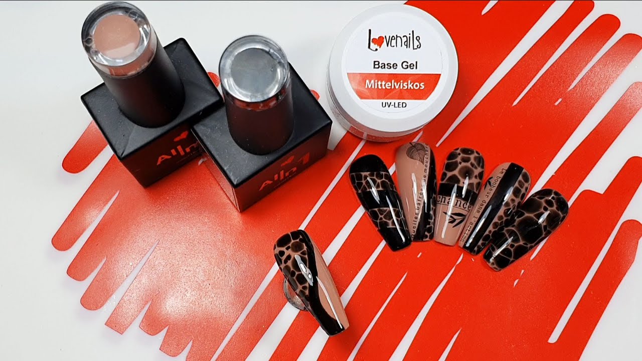 Nass in Nass Technik mit Gellack | Lazy Nailz #2