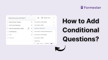 How to Add Conditional Questions in Google Forms?