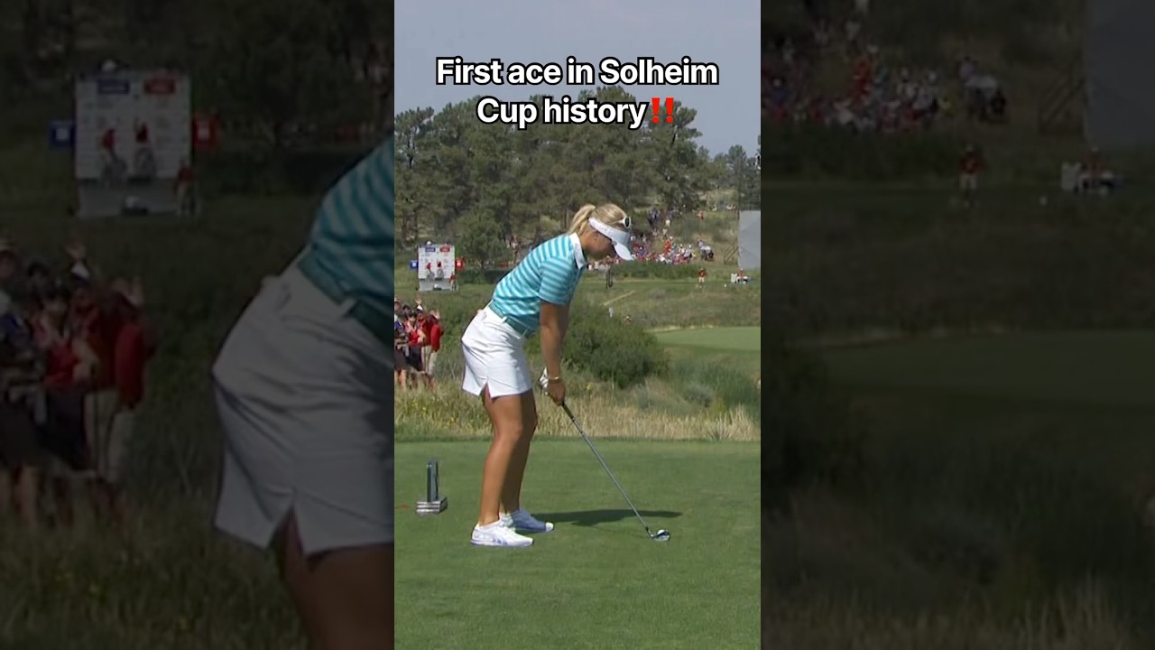 Now a winning captain, Anna Nordqvist made history with this shot in 2013 👏 #LPGALookback