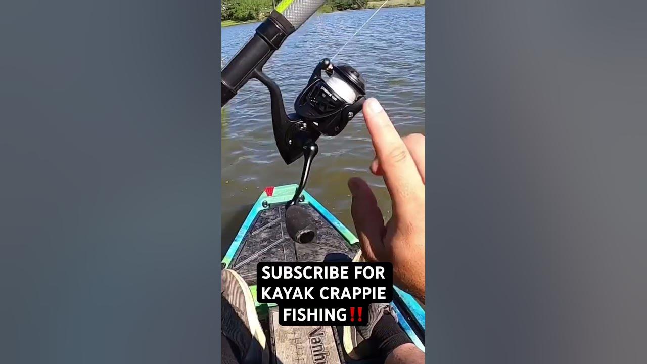 ULTIMATE Kayak CRAPPIE Fishing Setup 