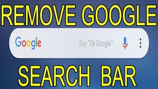 Remove Google Search Bar from Home Screen on Android Phone screenshot 3