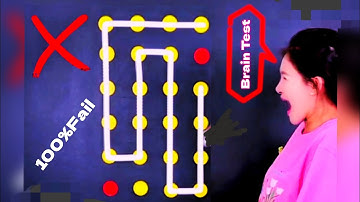 Connect the Dots Puzzle Challenge! Can You Solve It?" | Fun Games Challenge