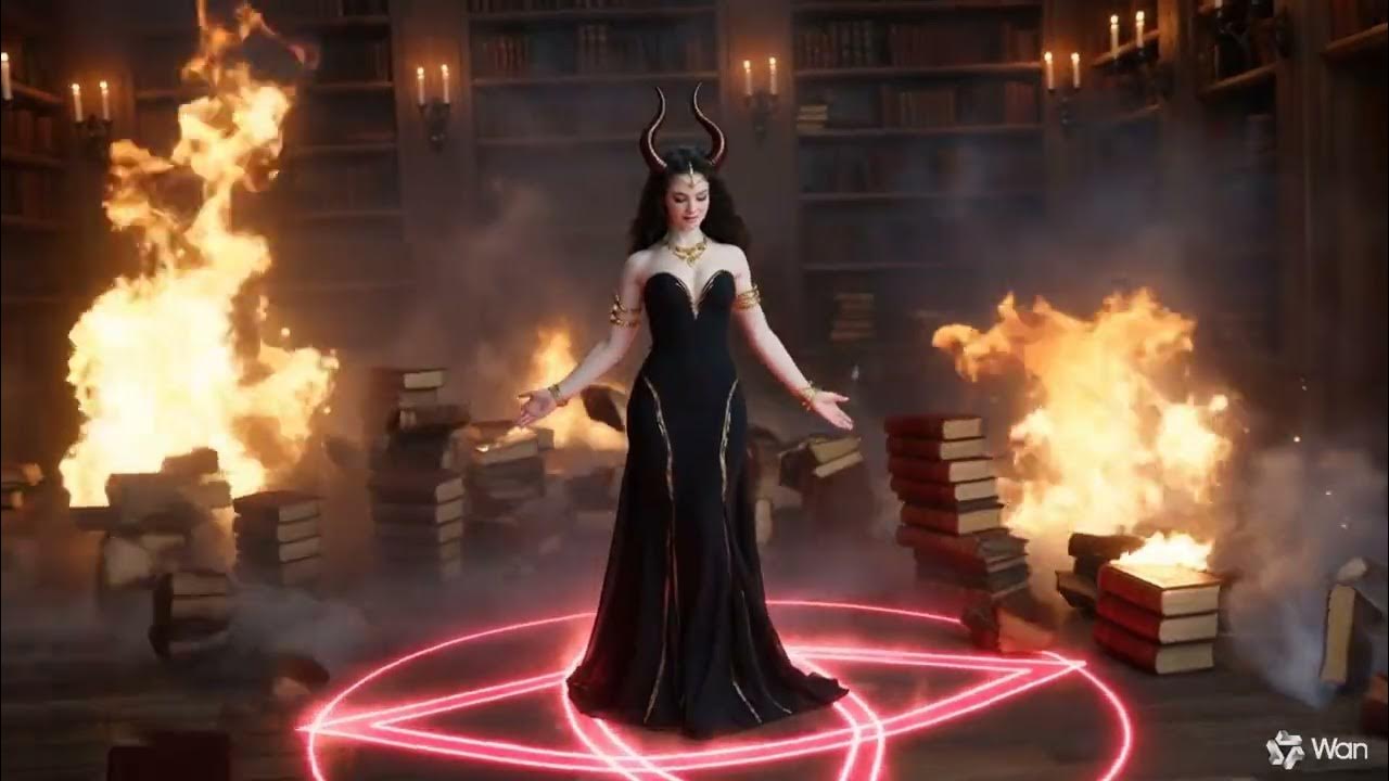 FLAMES OF THE HORNED SORCERESS FLAMES OF THE HORNED SORCERESS