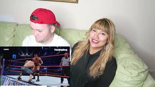 Wwe Wrestlemania John Cena Vs Randy Orton Vs Triple H Highlights! REACTION!!!