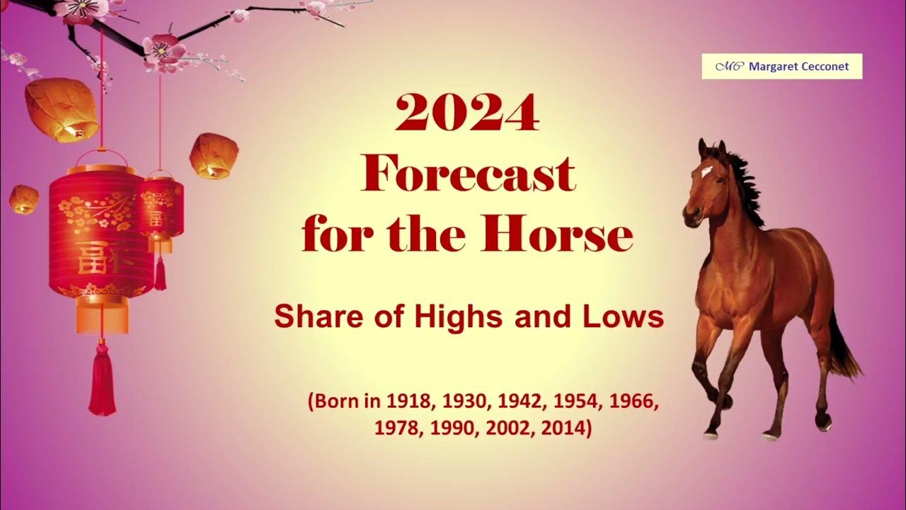 Horse 2024 Animal Sign Prediction Mixed Year of Influences Year of