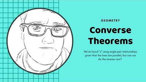 Geometry Lesson 3.3: Converse of Angle Pairs (Simplified)