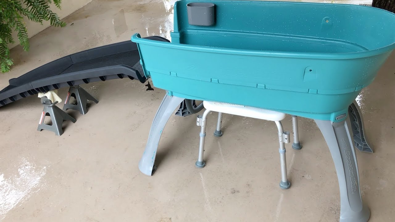 Booster Bath Tub and Petsafe Ramp Product Experience & Modifications