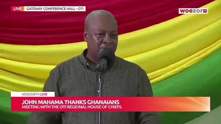John Mahama meets with Oti Region House of Chiefs   |   WoezorTV LIVE