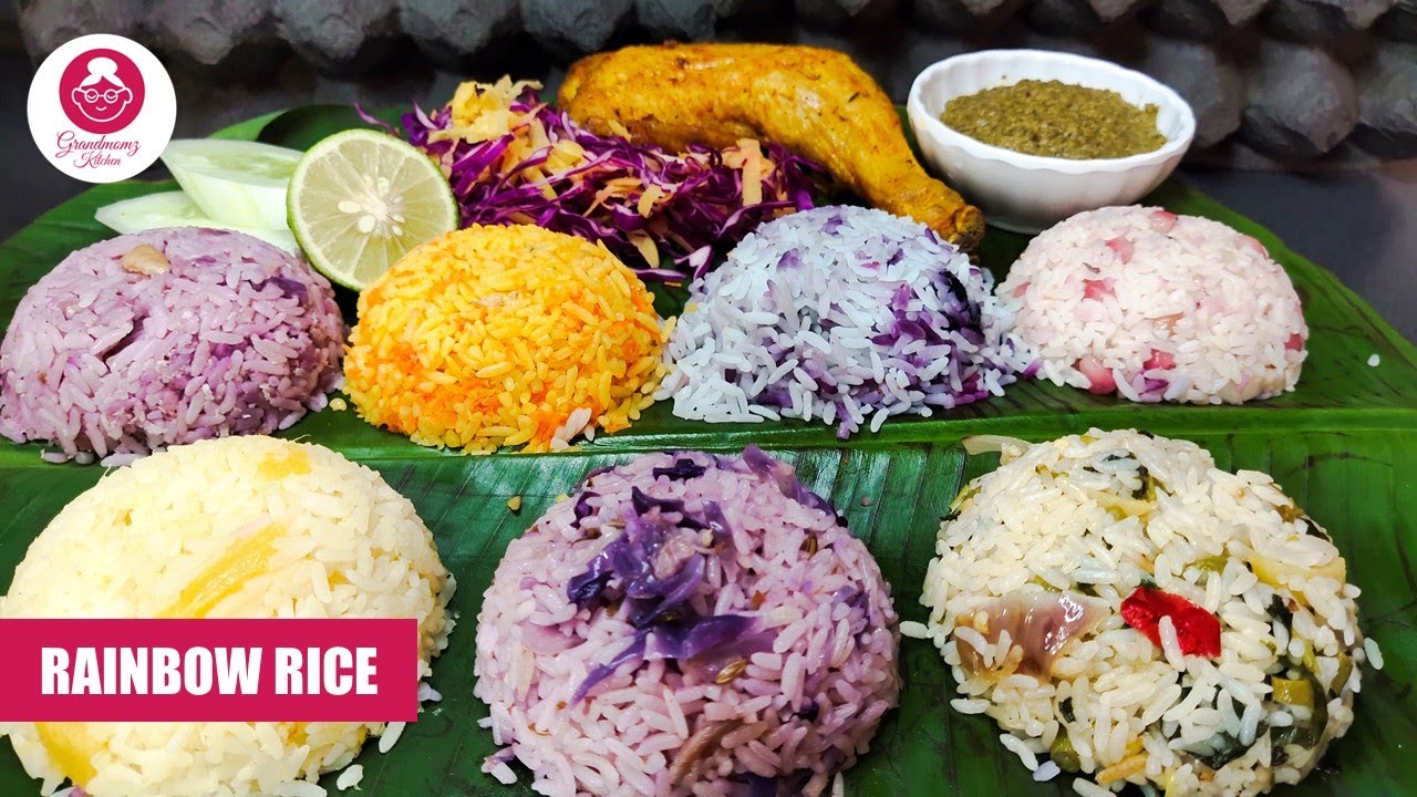 🌈 RAINBOW RICE 🌈 | colourful rice … ultimate taste 💯 🙌🏻 💯 | - YouTube