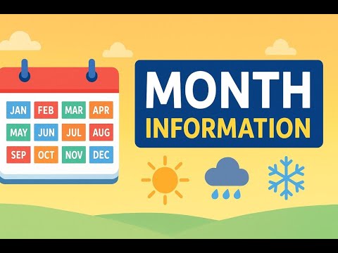 Month Information | Names of Months with Details
