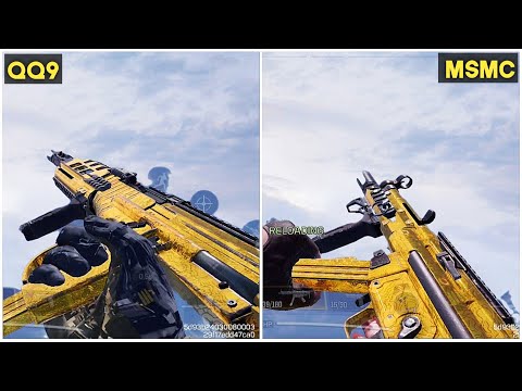 MSMC & QQ9 GOLD CAMO GAMEPLAY IN COD MOBILE..