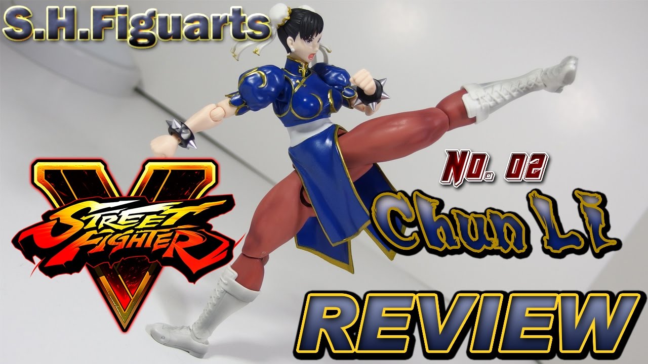 S H Figuarts Chun Li Street Fighter V Action Figure