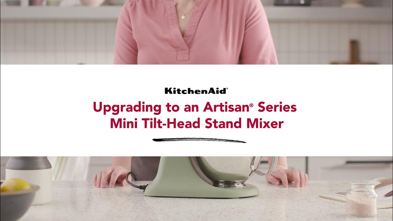 KitchenAid Mini Tilt-Head Stand Mixer for Small Kitchen Spaces 