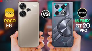 Poco F6 Vs Infinix Gt 20 Pro | Full Comparison ⚡ Which one is Best?