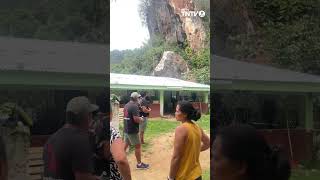 Eboulement impressionnant à Rurutu