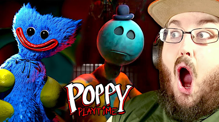 Poppy Playtime Chapter 4 Gameplay Trailer REACTION!!!
