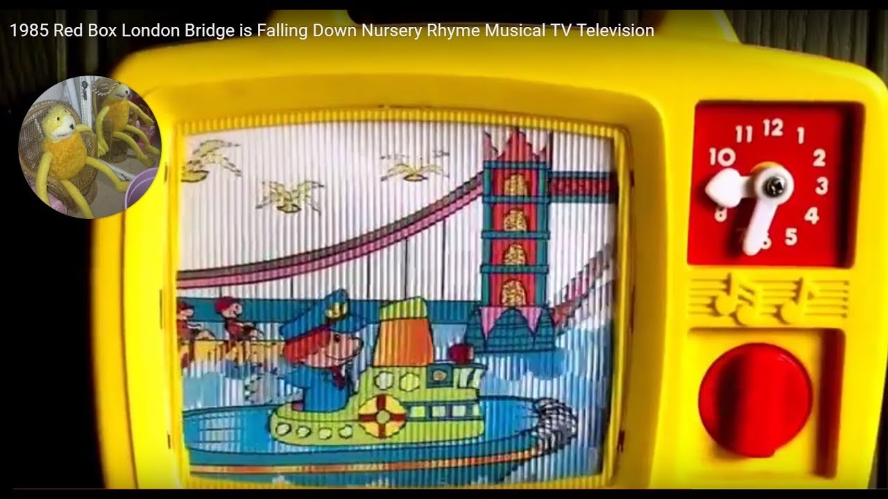 1985 Red Box London Bridge is Falling Down Nursery Rhyme Musical TV