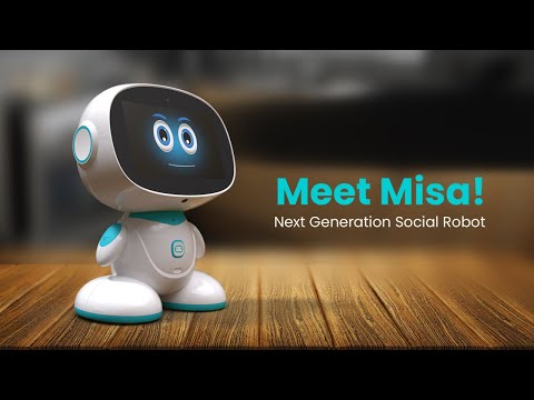 Misa - Next Generation Social Robot - Pink, Misa Robot Pink : Buy