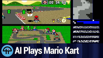 AI Neural Network Learns to Play Mario Kart