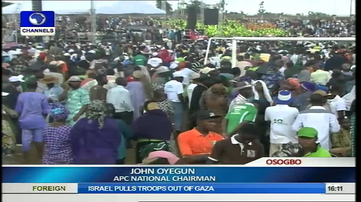 Osun Guber Election: APC Holds Mega Rally Pt.11