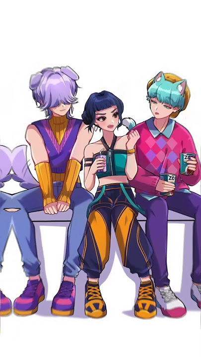 kpop demon hunter 😘😚#anime zoey x mystery#kpopdemonhunters #zoey #jinu #rumi
