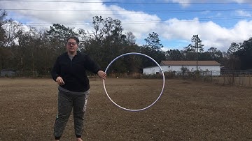 Beginner Hula Hoop Trick: Folding KRoll and Continuous Folding KRoll