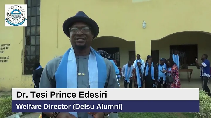 Interview with Dr  Tesi Prince Edesiri at the Delta state university 16th Convocation Alumni Day