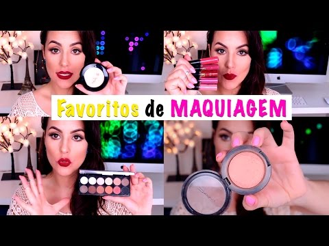 Meus FAVORITOS de MAQUIAGEM dos últimos meses ♥