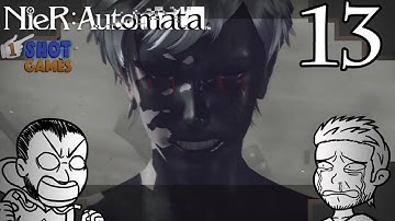 1ShotPlays - NieR Automata (Part 13) - Flowers for M[A]chines
