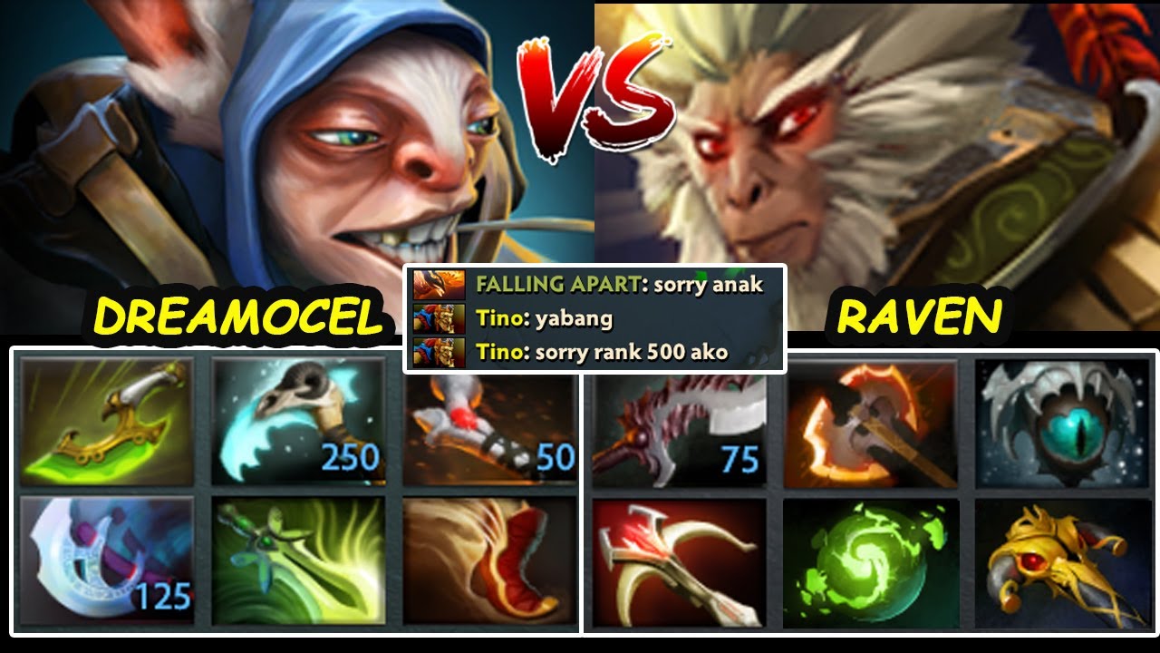 Blacklist.Raven vs Dreamocel Meepo - Carry Battle EPIC GAME Dota 2 ...