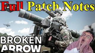FULL Patch Notes for NEW Broken Arrow Baltic Batallion DLC