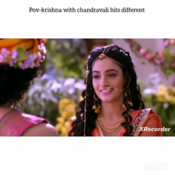 Krishna with chandravali Hits different ♥️