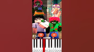 Doctor Rumi vs Zombie Zoey🧟‍♀️ #golden #kpopdemonhunterss (@EllaToonss) - Octave Piano Tutorial