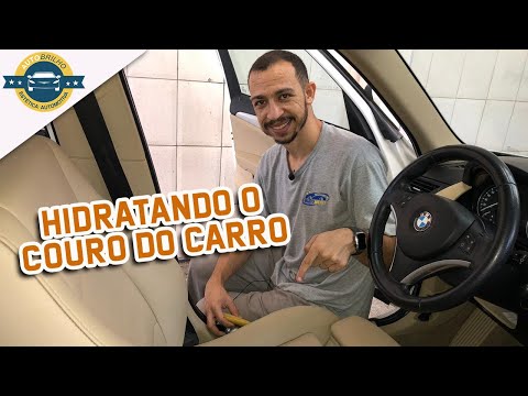 A forma correta de hidratar banco de couro do seu carro