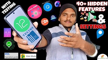 Tecno HIOS : All hidden features & Settings | Tips & Tricks.
