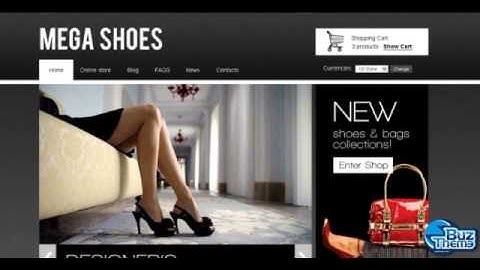 Download Shoe Store VirtueMart Template by  Delta TM