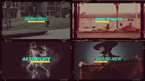 Demo Reel by adeserdo | After Effects Opener Template #AfterEffectsTemplate #Videohive