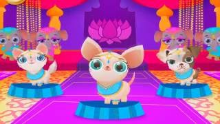 Miss Hollywood Свет Камера Мода Приключения любимцев играем в мини игры Best Kids Apps screenshot 2