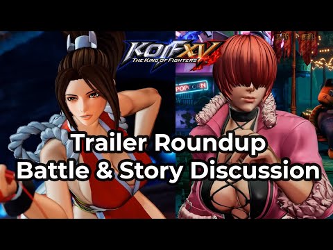 King of Fighters XV trailer & story discussion - Shermie, Yashiro, King, Mai, Chizuru & more!