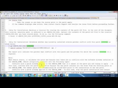 How to apply a Database Patch in Oracle E-Business Suite Release 12.2