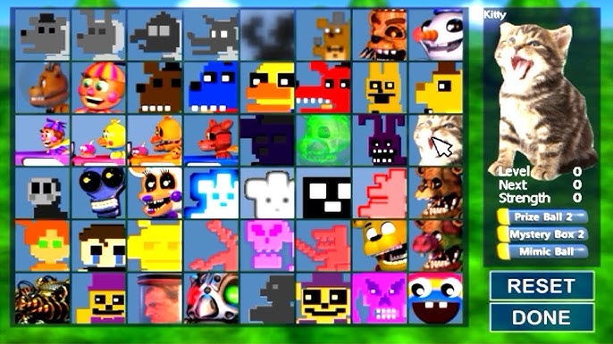 Super FNaF WORLD All 54 Characters Unlocked (All Animatronics