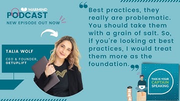 Conversion rate optimization and emotional targeting - with Talia Wolf, CEO & Founder of Getuplift