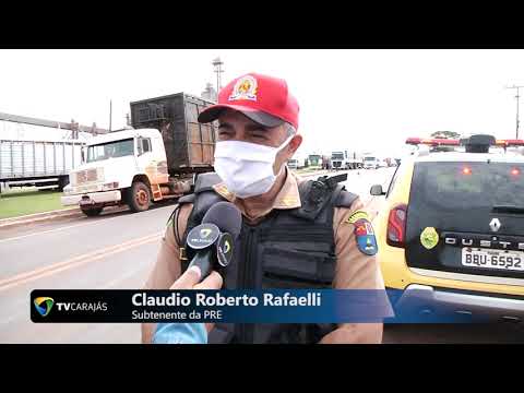 Caminhoneiros paralisam em ato pró-Bolsonaro