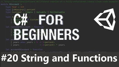 20 String and their functions( string copy , concatenate , number to string) in C#