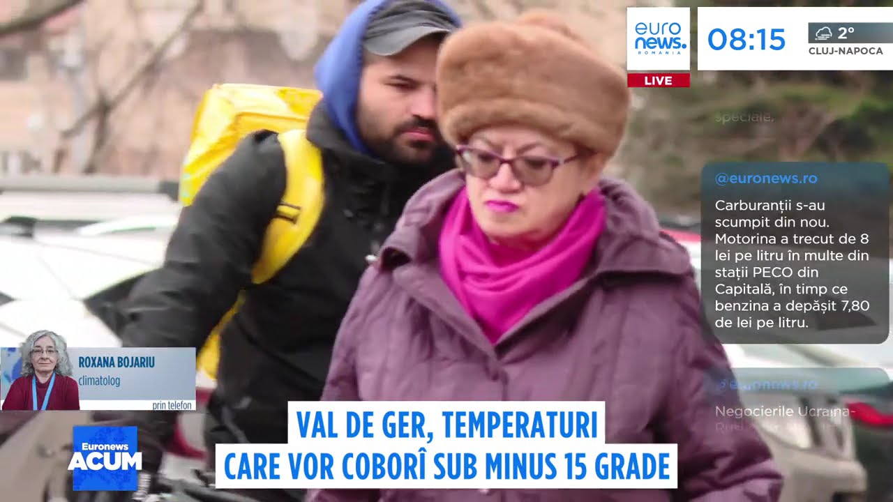 Val de ger siberian în România: Temperaturile scad sub -14 grade. Ce spun specialiștii în climatologie? Val de ger siberian în România: Temperaturile scad sub -14 grade. Ce spun specialiștii în climatologie?