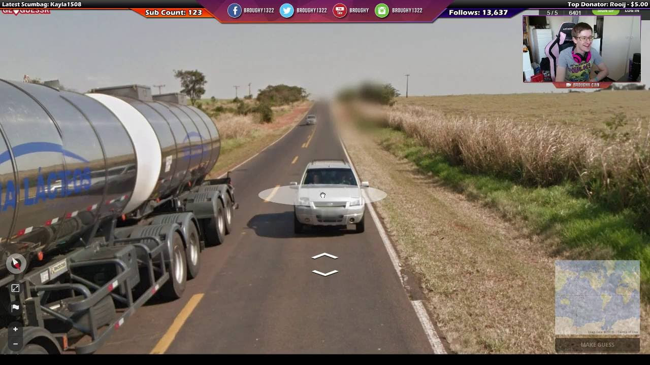Risky Overtakes On Google Maps GeoGuessr Twitch